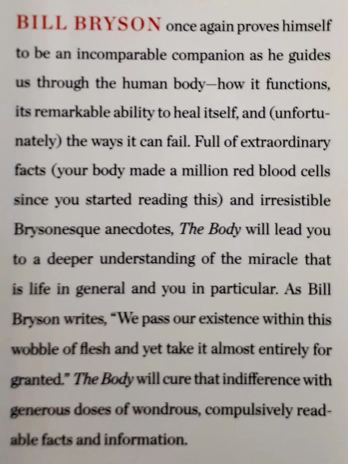 THE BODY - Bill Bryson - Image 3