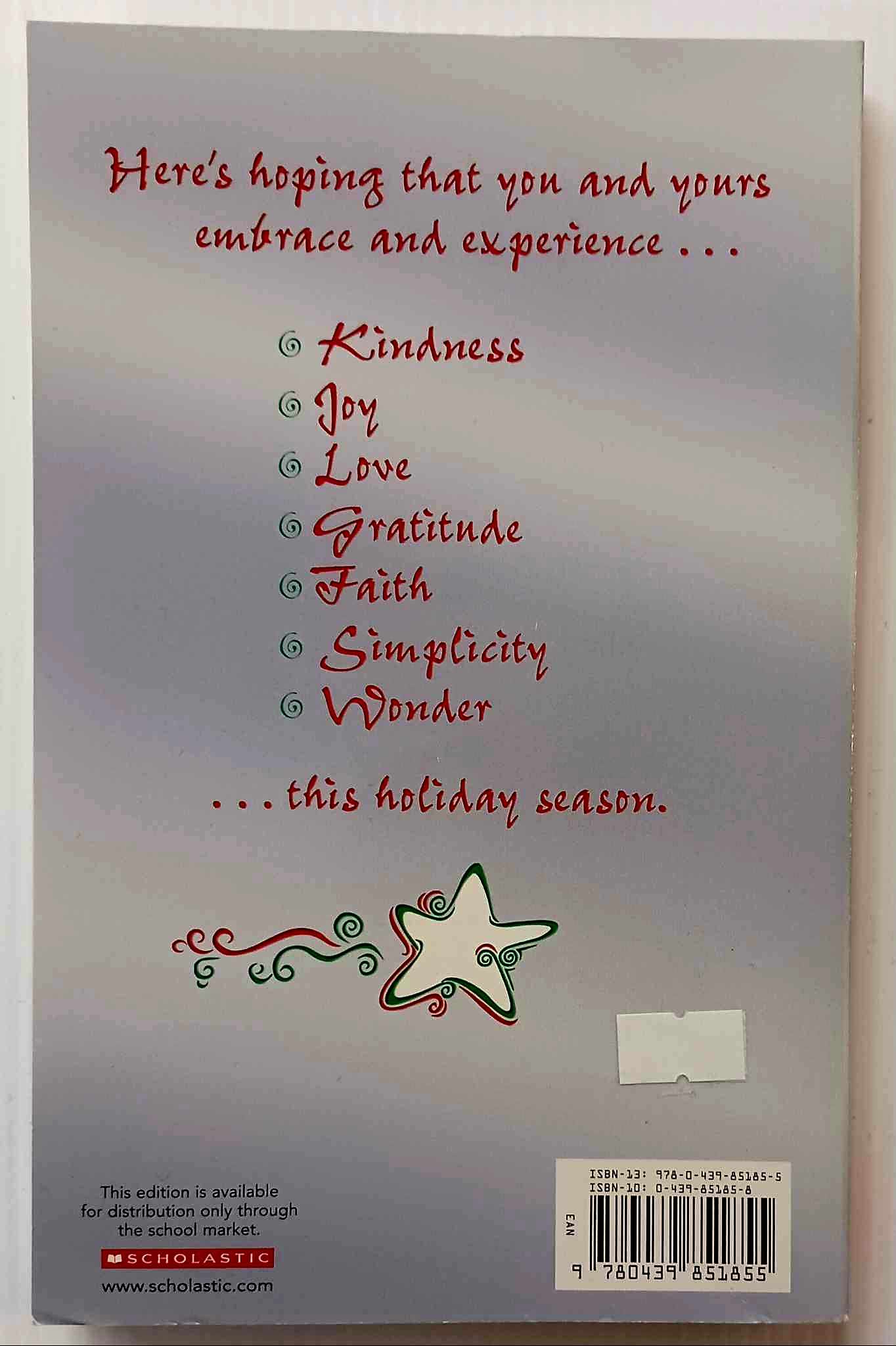 THE BOOK OF CHRISTMAS VIRTUES - Jack Canfield, Mark Victor Hansen, Carol Rehme - Image 2