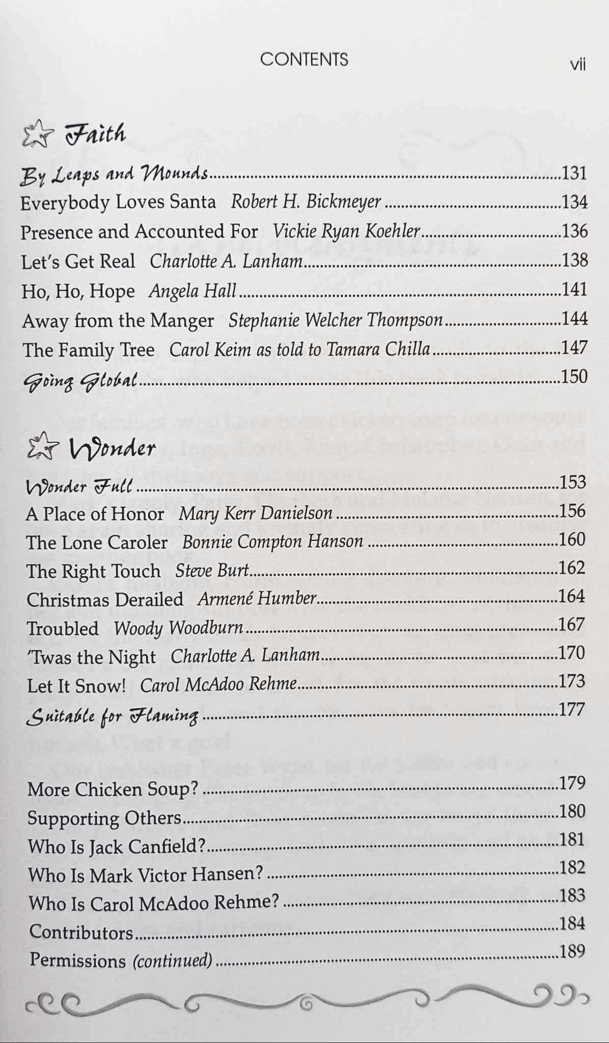 THE BOOK OF CHRISTMAS VIRTUES - Jack Canfield, Mark Victor Hansen, Carol Rehme - Image 5