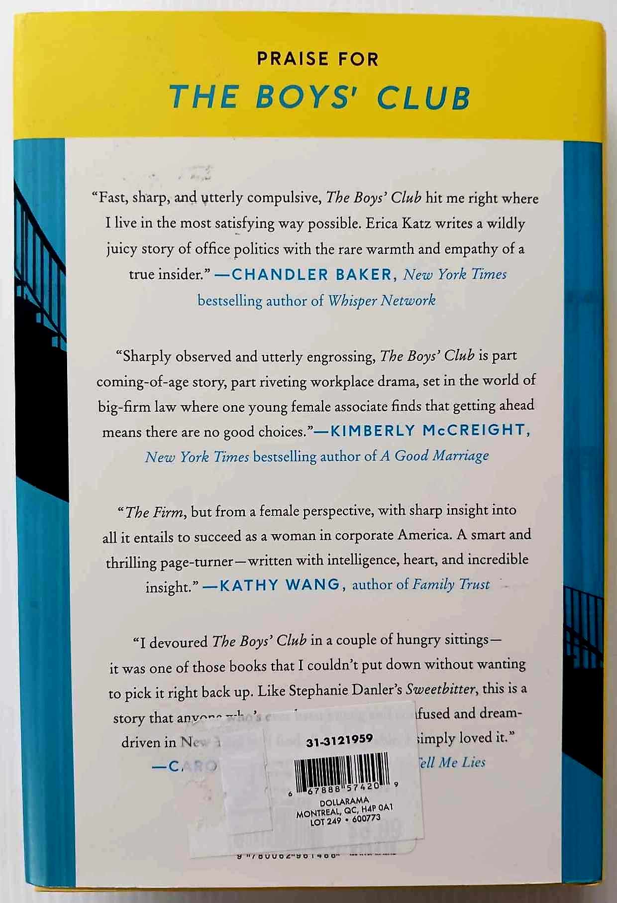 THE BOYS' CLUB - Erica Katz - Image 2