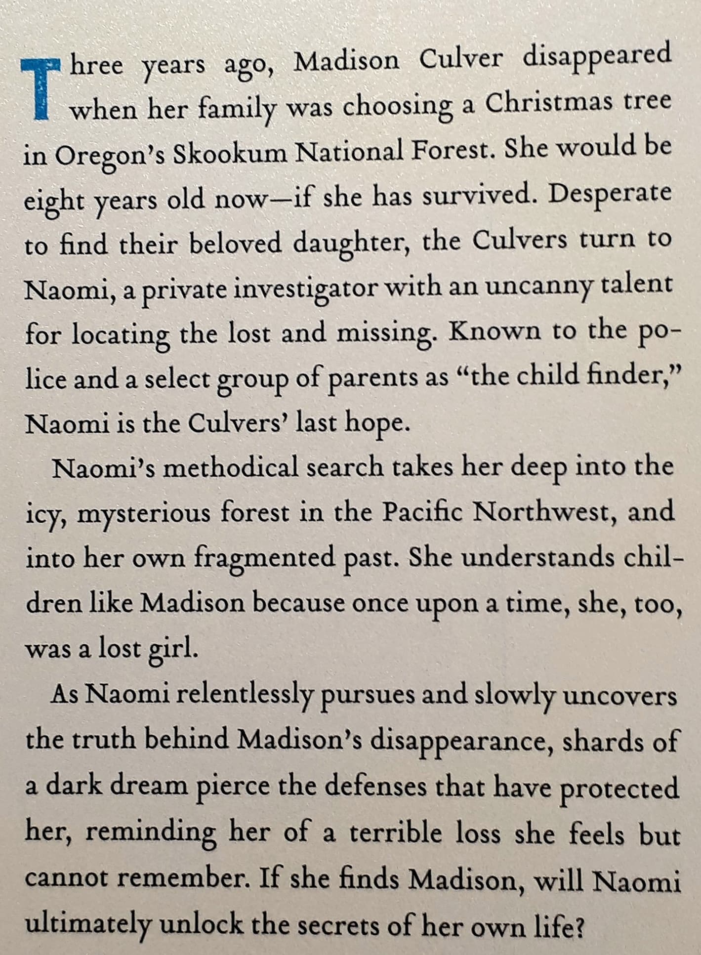 THE CHILD FINDER - Rene Denfeld - Image 3