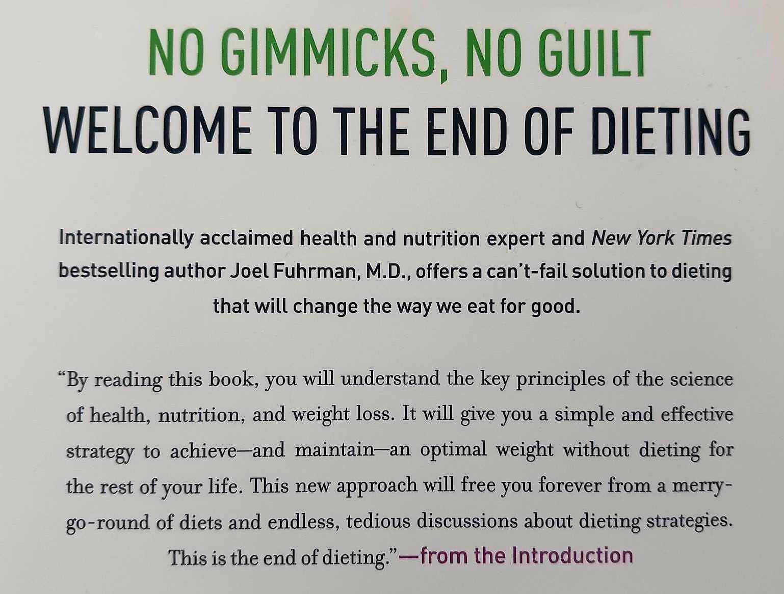 THE END OF DIETING - Joel Fuhrman - Image 3