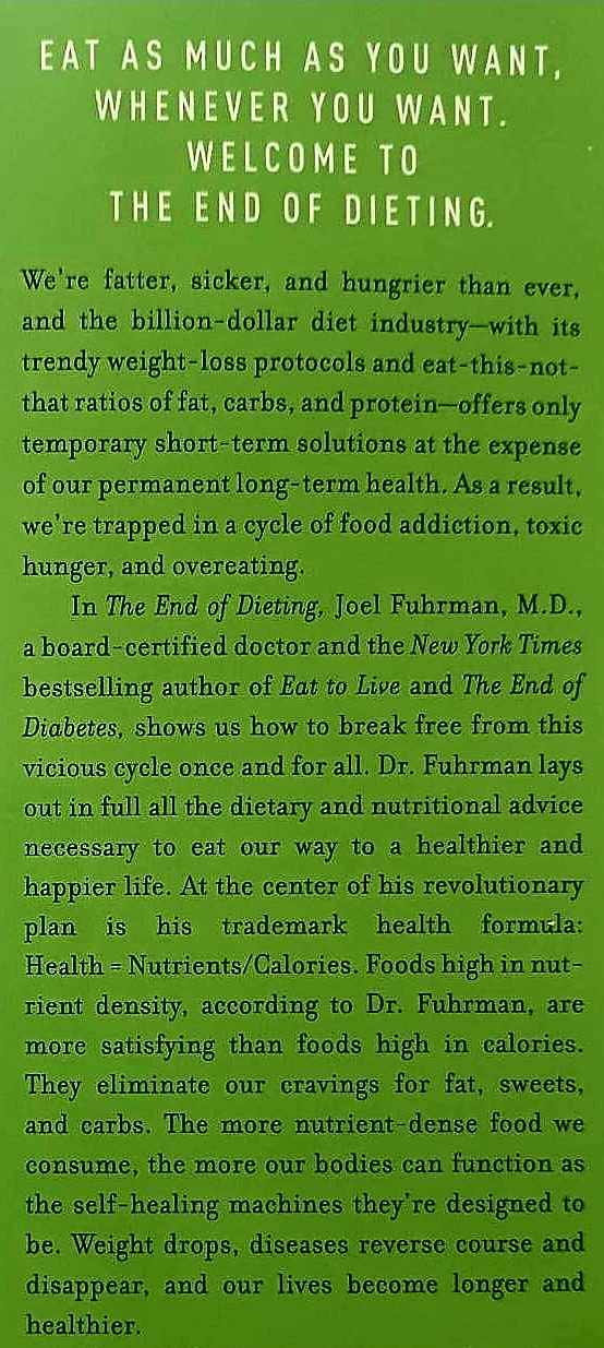 THE END OF DIETING - Joel Fuhrman - Image 4