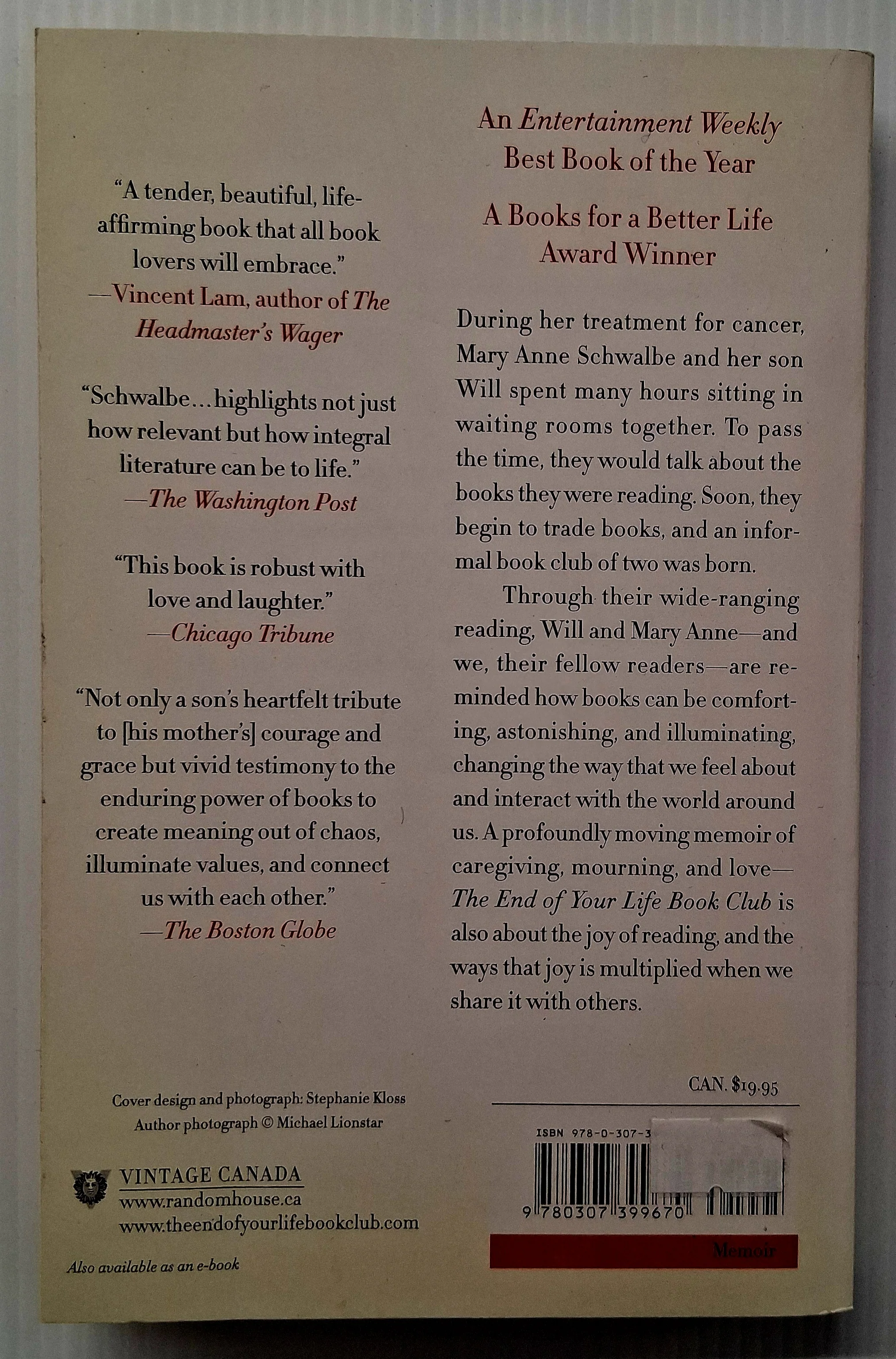 THE END OF YOUR LIFE BOOK CLUB - Will Schwalbe - Image 2