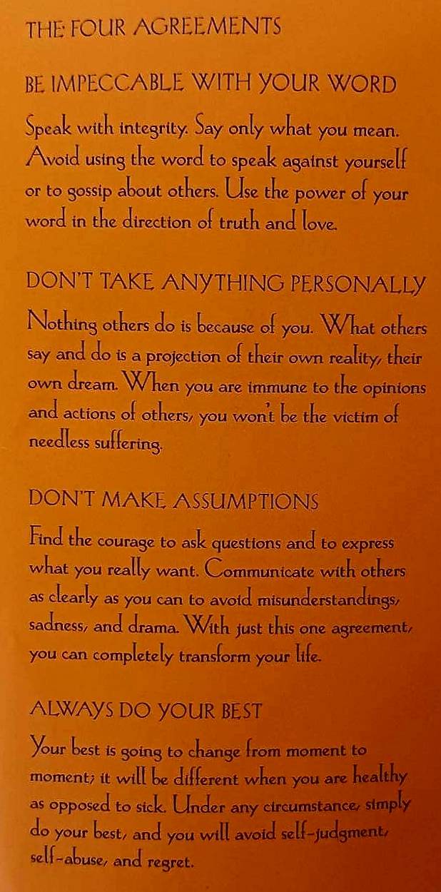 THE FOUR AGREEMENTS - Miguel Ruiz - Image 4
