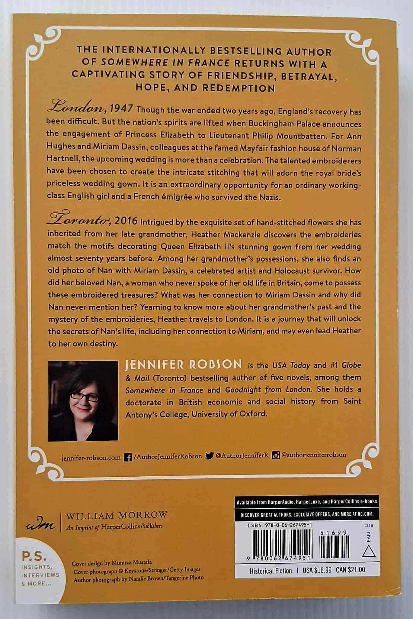 THE GOWN - Jennifer Robson - Image 2