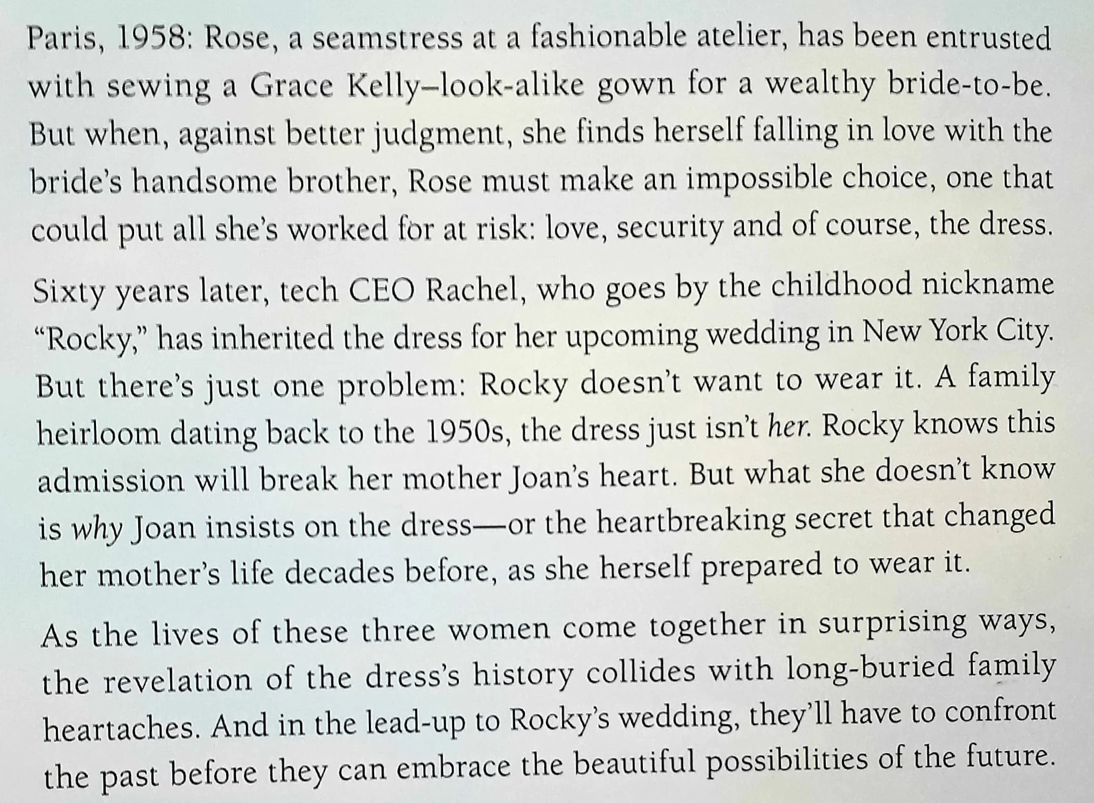 THE GRACE KELLY DRESS - Brenda Janowitz - Image 3