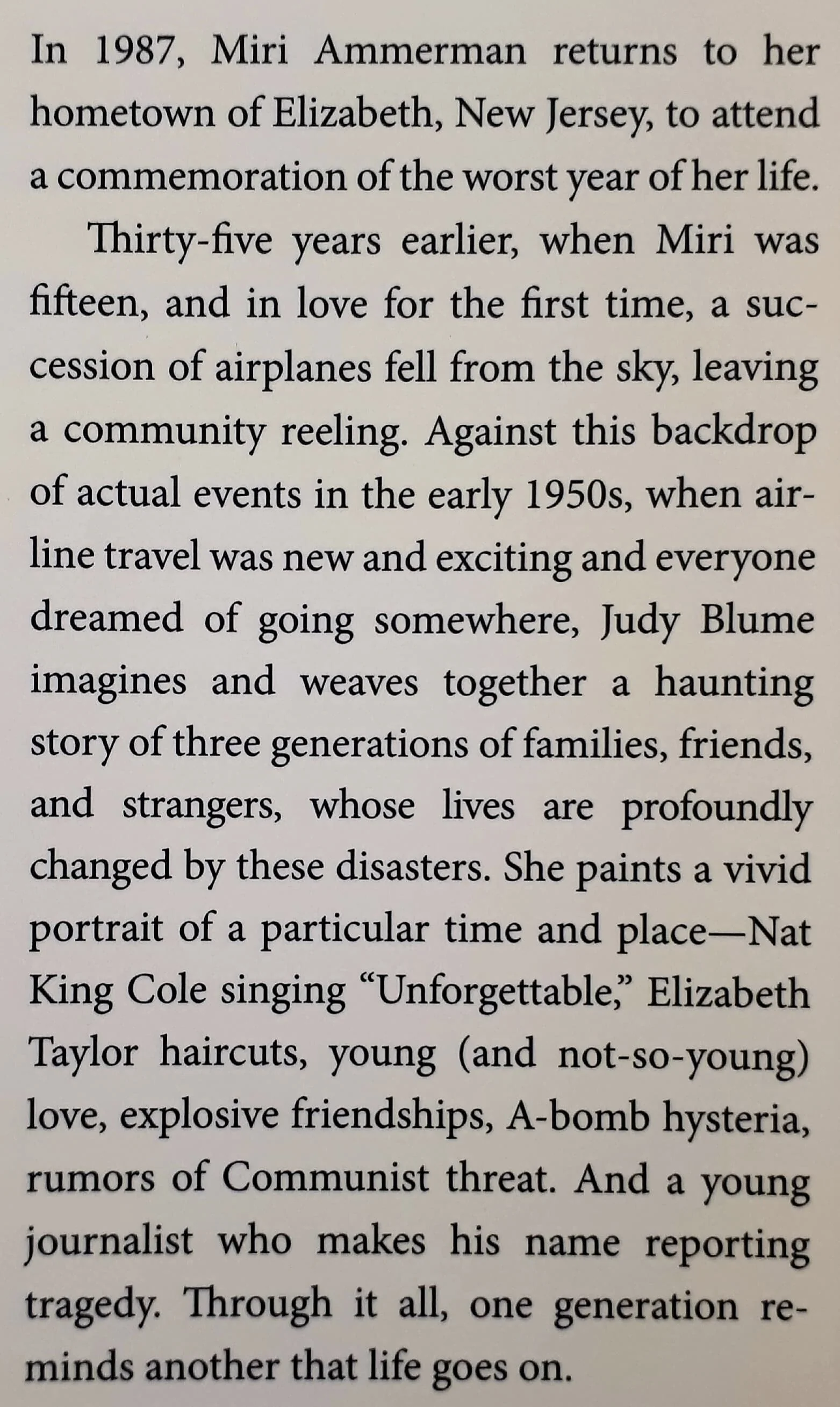 IN THE UNLIKELY EVENT - Judy Blume - Image 3