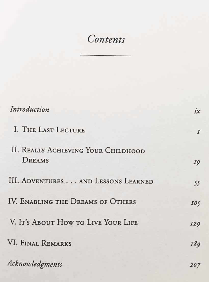 THE LAST LECTURE - Randy Pausch - Image 4