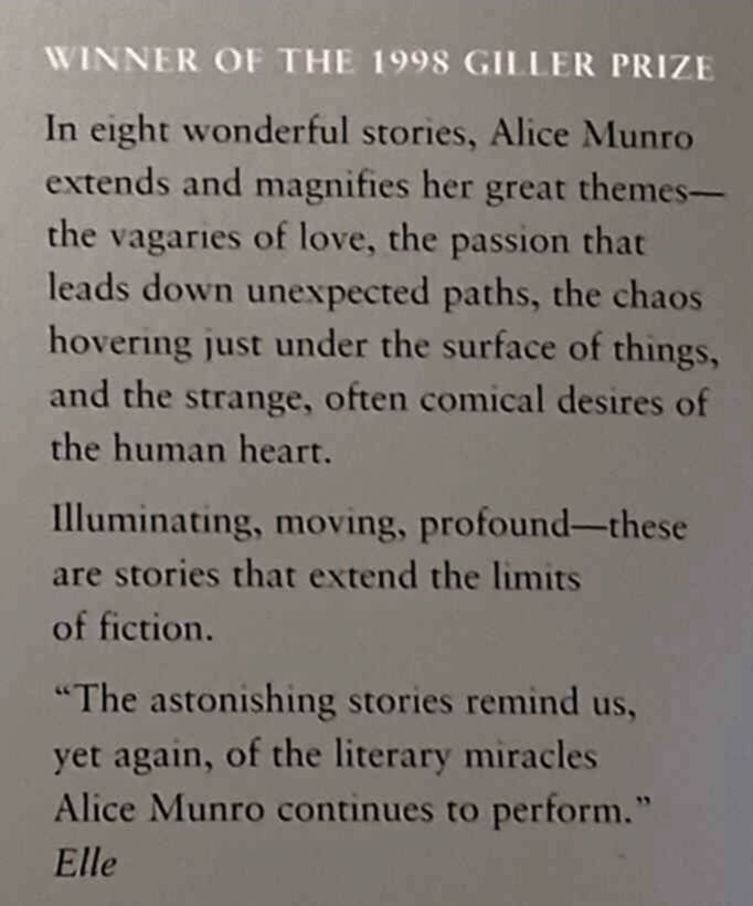 THE LOVE OF A GOOD WOMAN - Alice Munro - Image 3