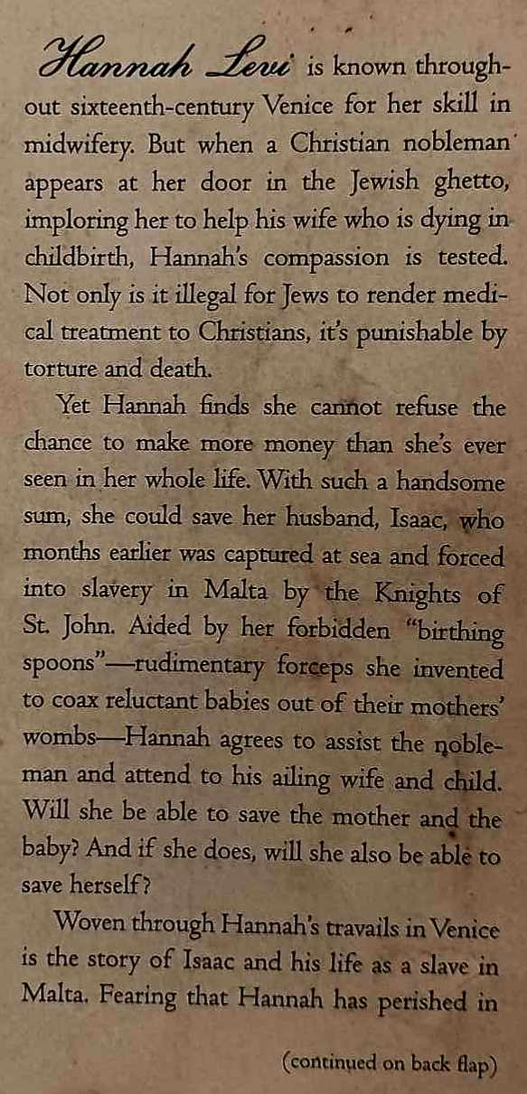 THE MIDWIFE OF VENICE - Roberta Rich - Image 3