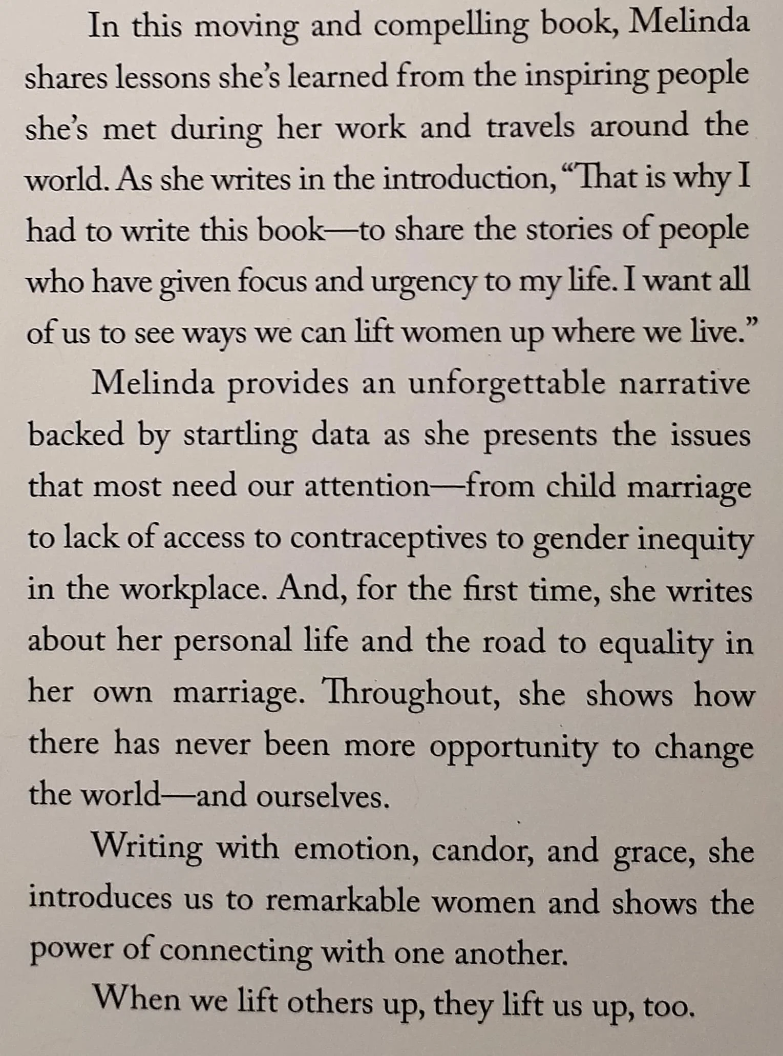 THE MOMENT OF LIFT - Melinda Gates - Image 3