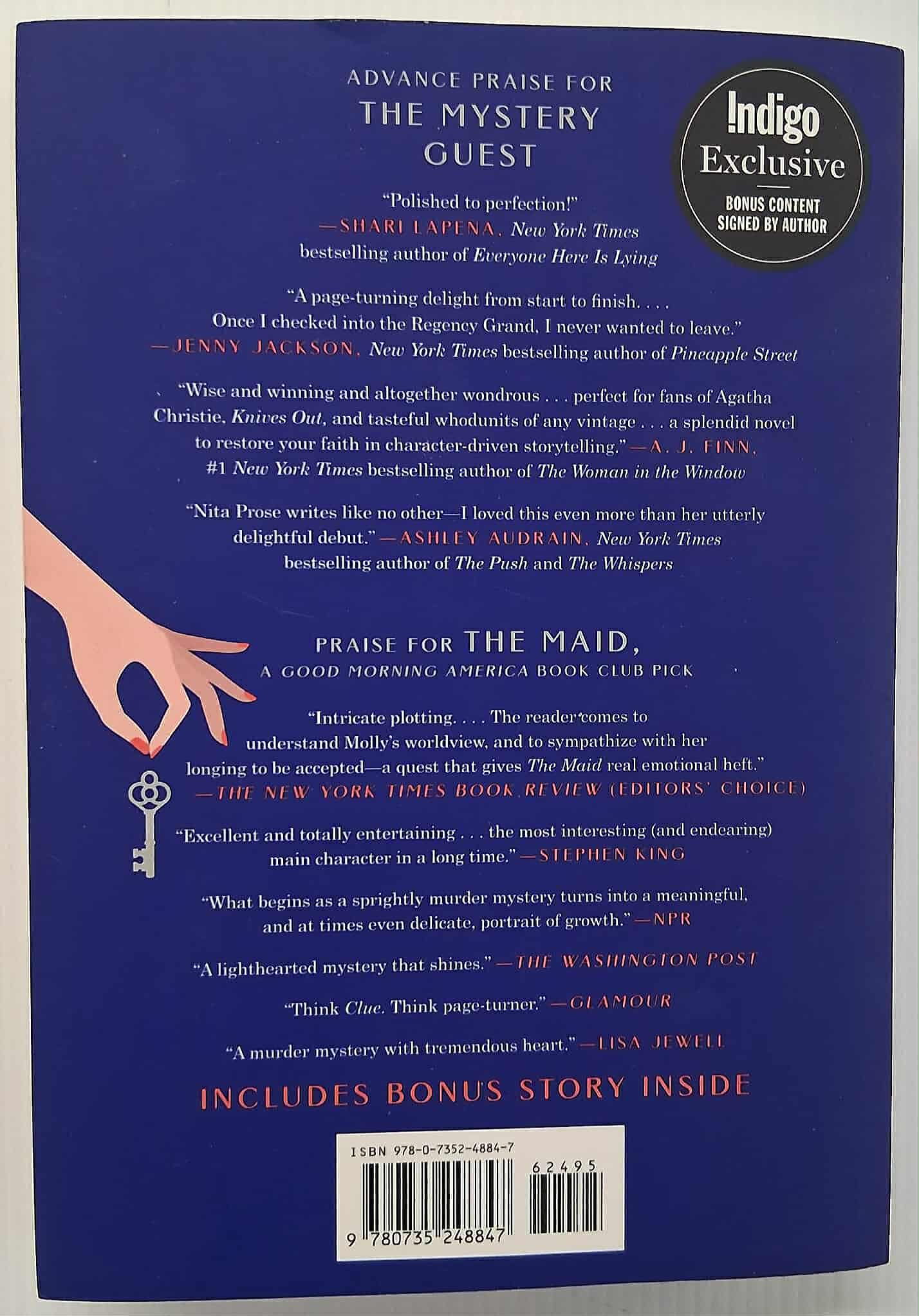 THE MYSTERY GUEST (SIGNED) - Nita Prose - Image 2