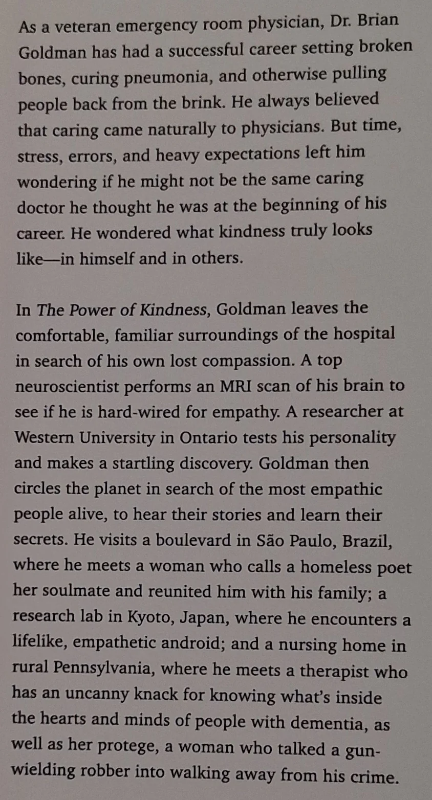 THE POWER OF KINDNESS - Brian Goldman - Image 3