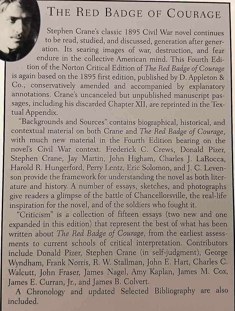 THE RED BADGE OF COURAGE - Stephen Crane - Image 3