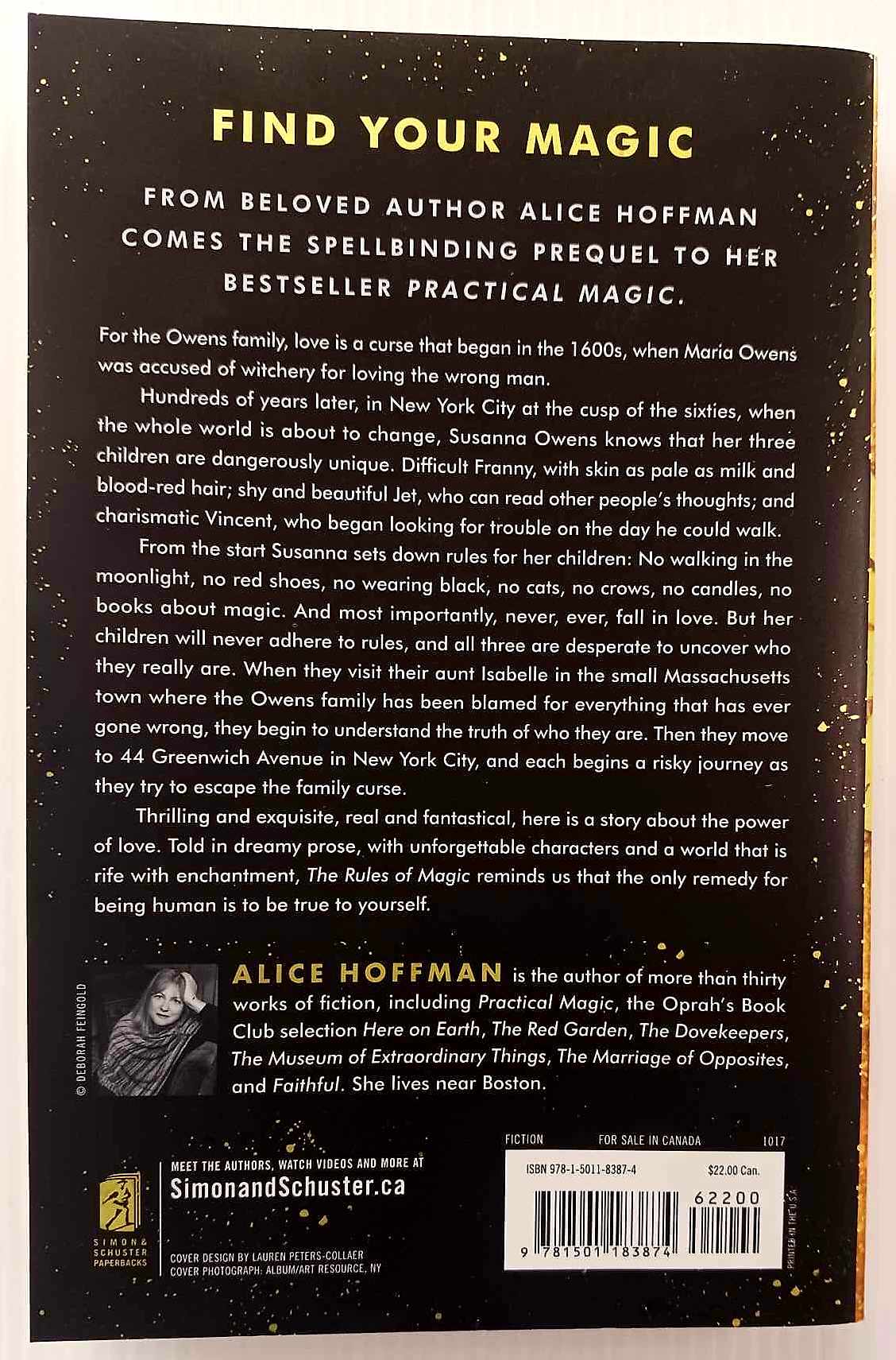 THE RULES OF MAGIC - Alice Hoffman - Image 2