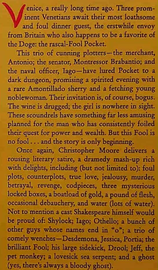 THE SERPENT OF VENICE - Christopher Moore - Image 3