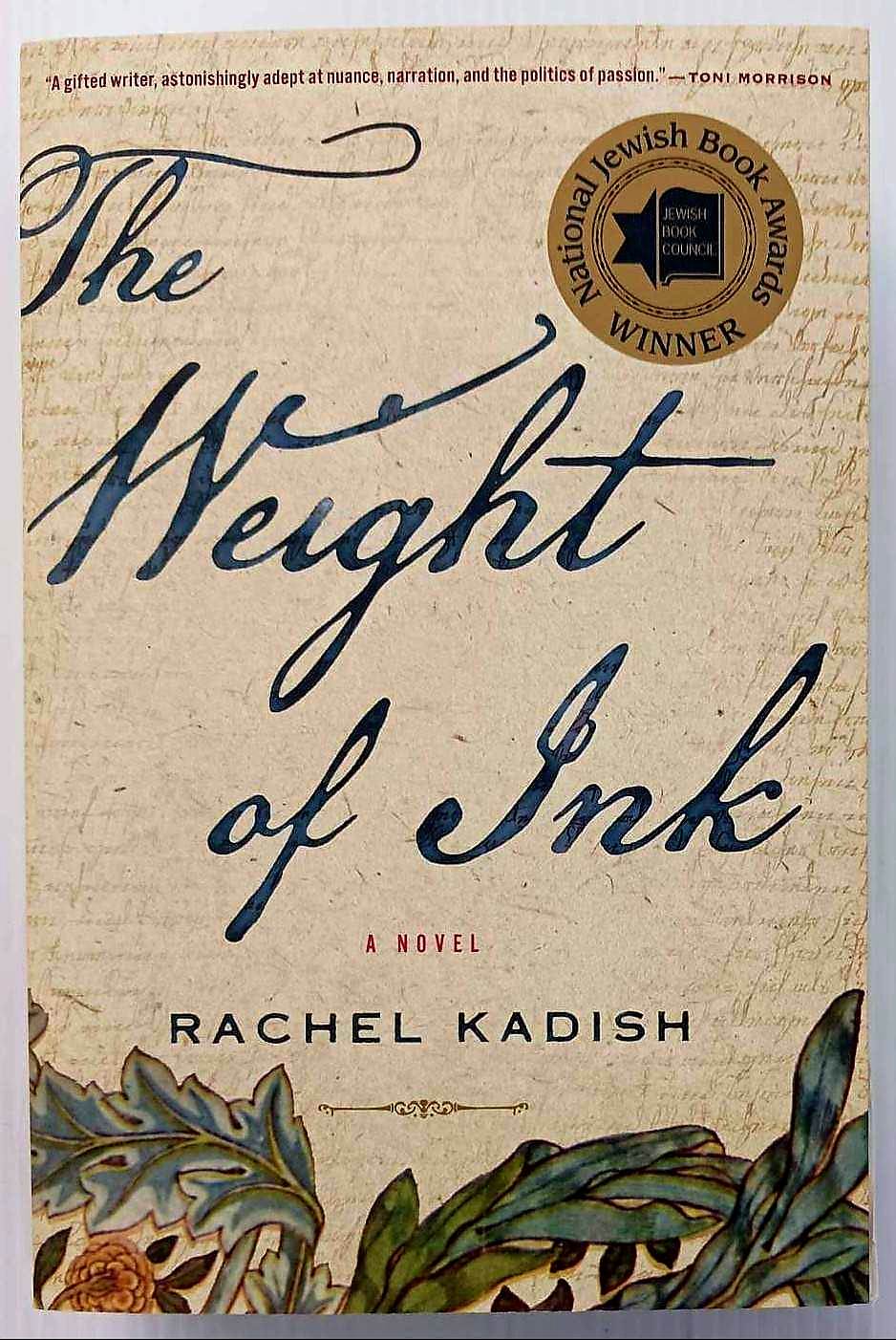 THE WEIGHT OF INK - Rachel Kadish