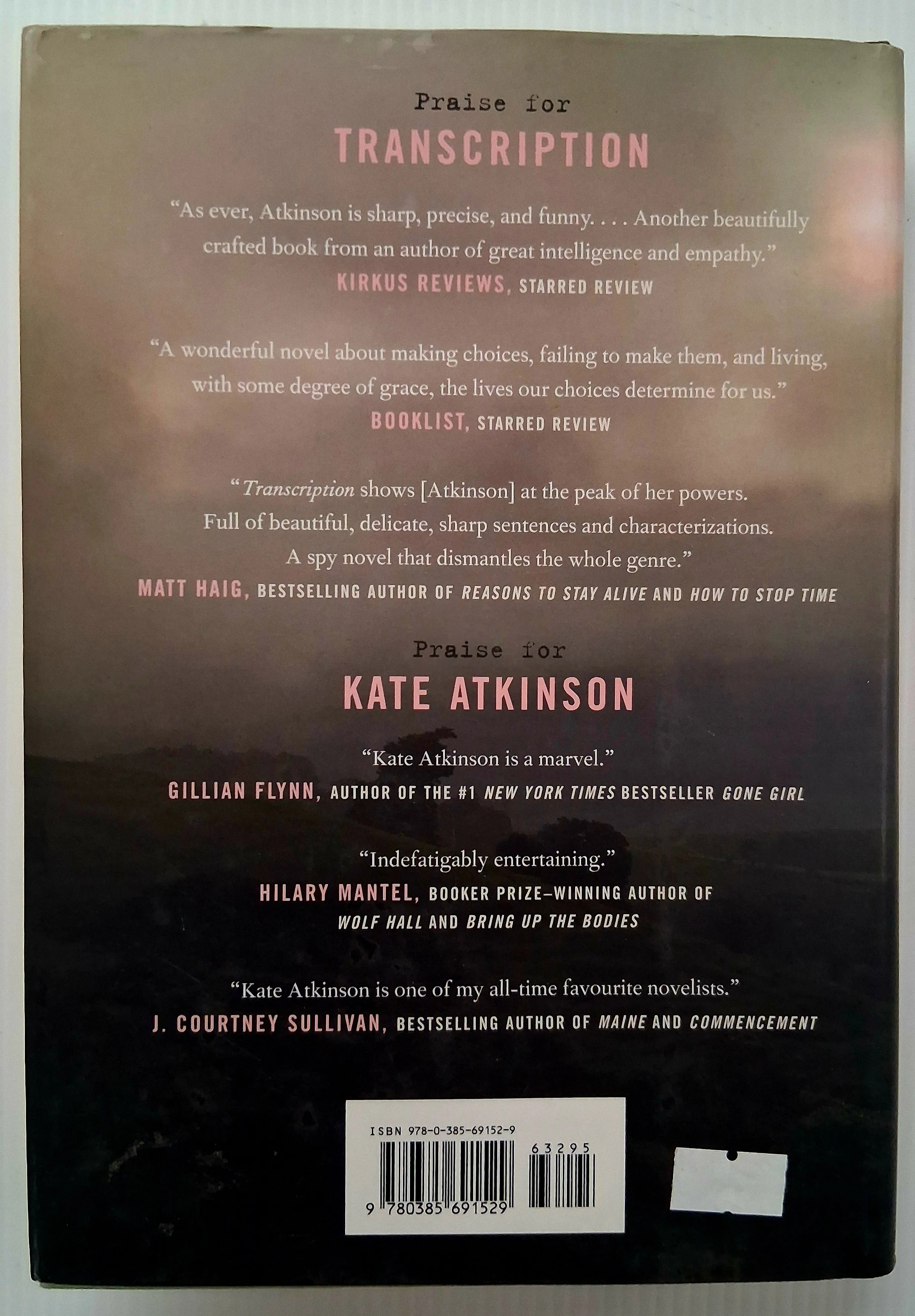 TRANSCRIPTION - Kate Atkinson - Image 2