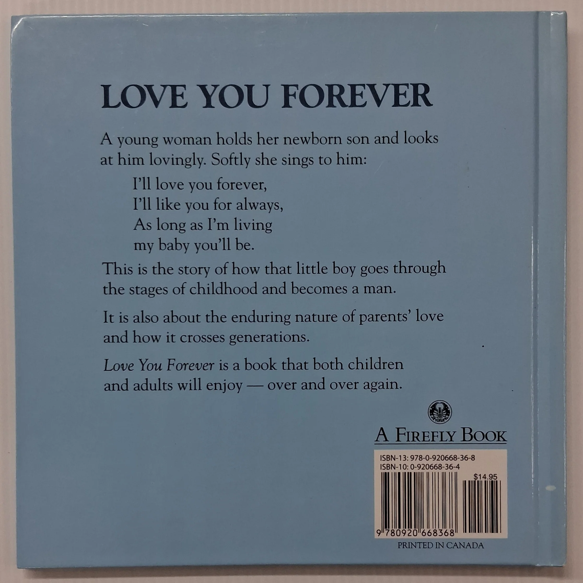LOVE YOU FOREVER - Robert Munsch - Image 2
