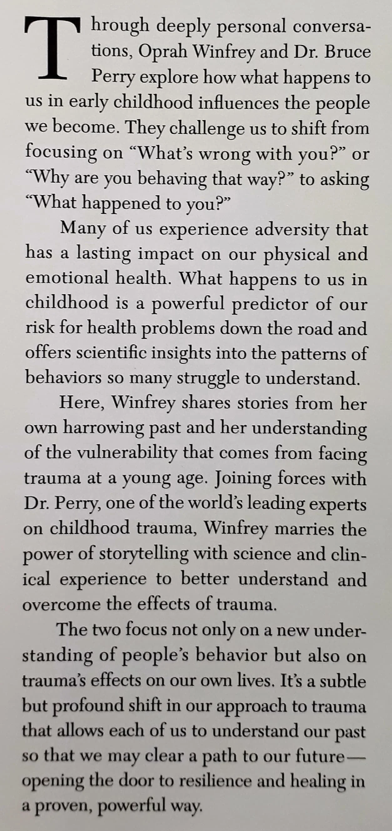 WHAT HAPPENED TO YOU? - Dr. Bruce D. Perry, Oprah Winfrey - Image 3