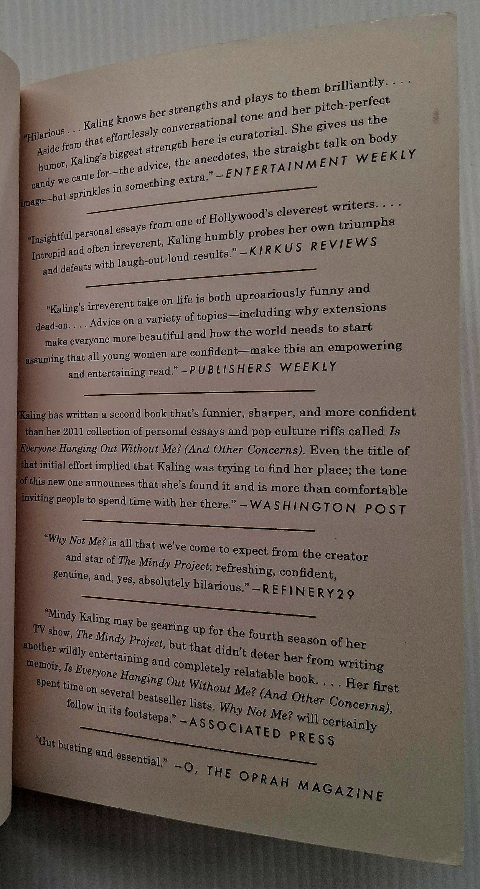 WHY NOT ME? - Mindy Kaling - Image 3