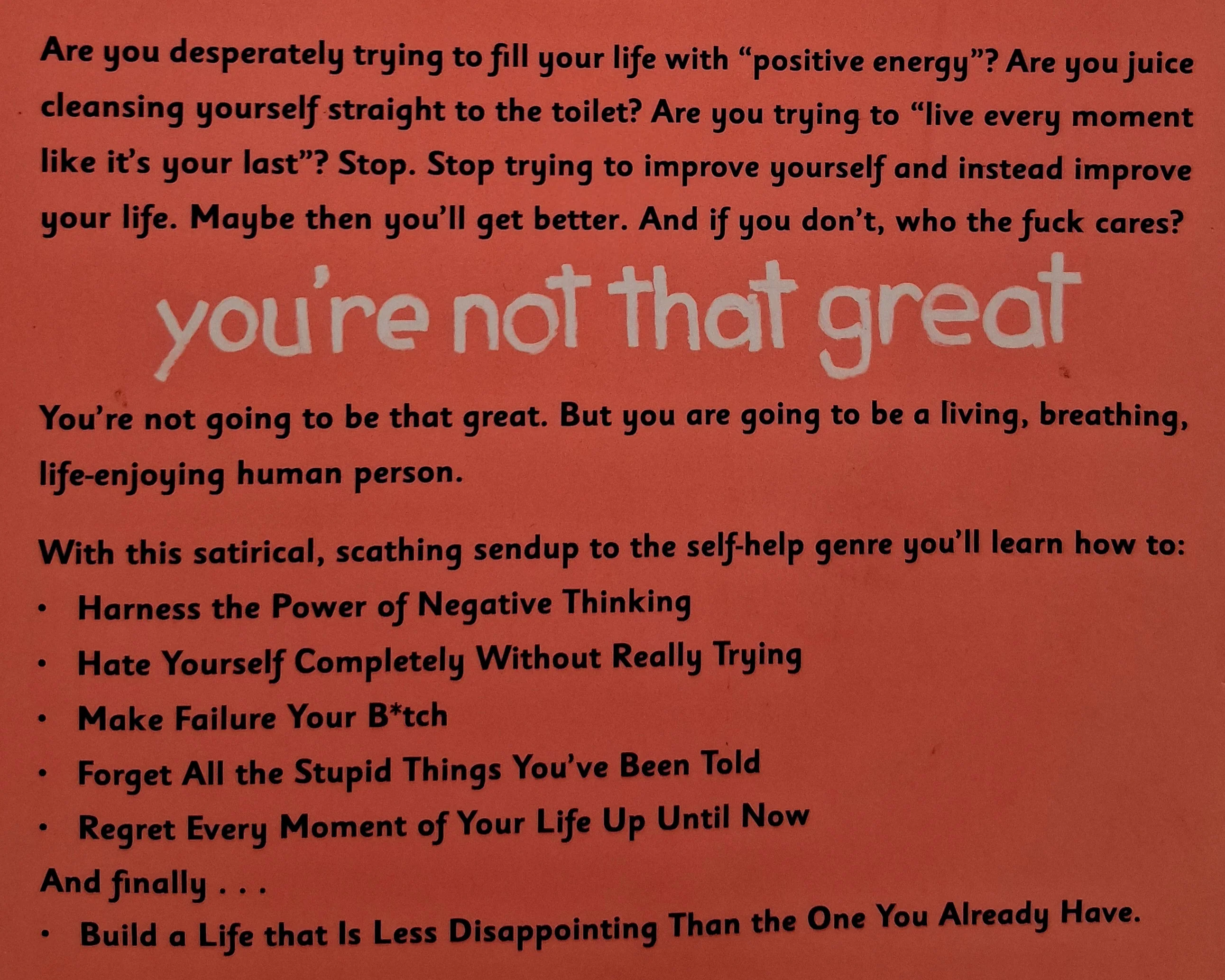 YOU'RE NOT THAT GREAT - Elan Gale - Image 3